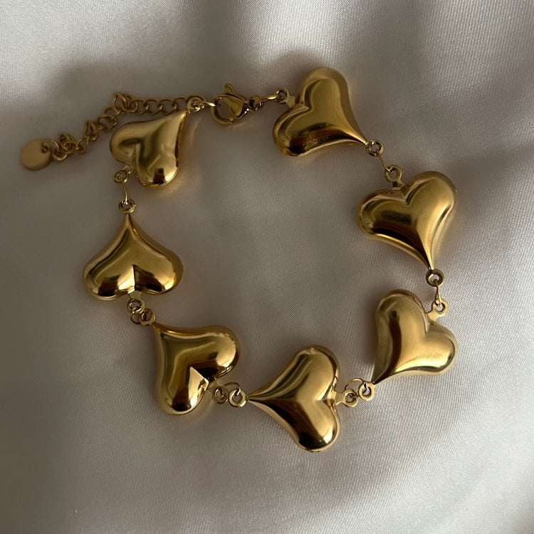 HEART-CHAIN-BRACELET