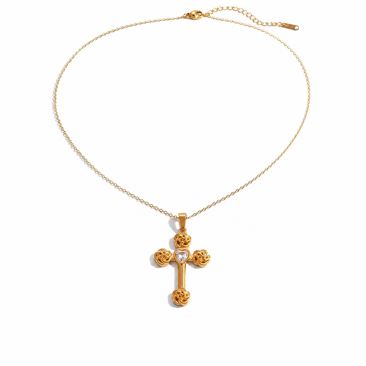 Divine Cross Necklace