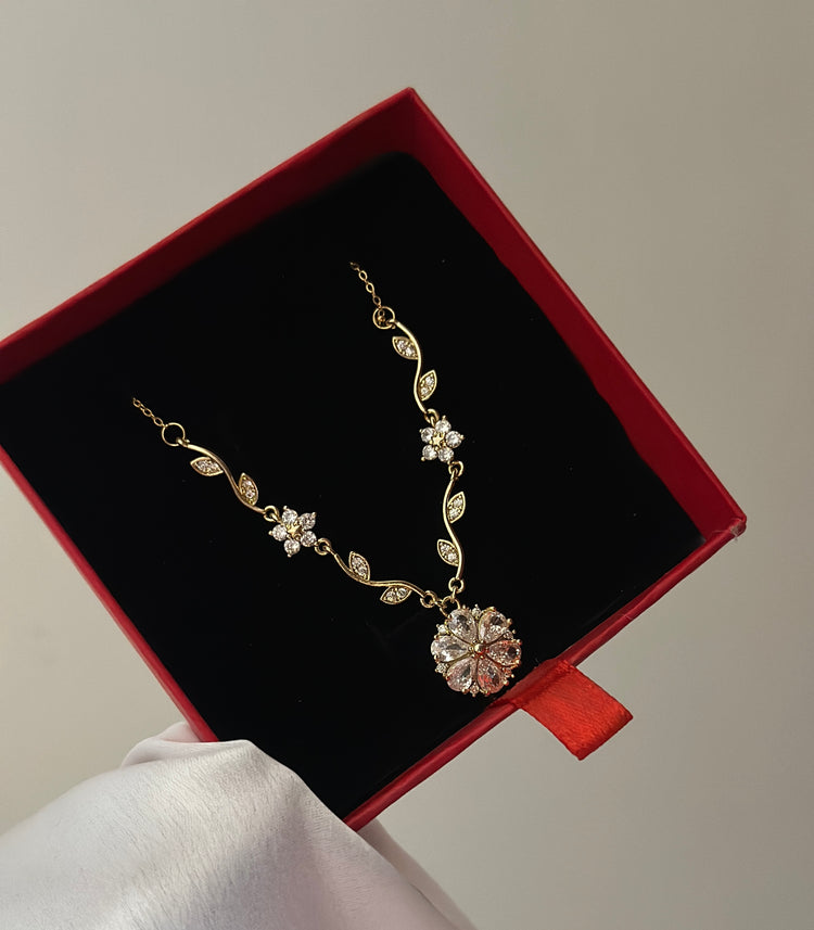 KIARA NECKLACE BRACELET COMBO