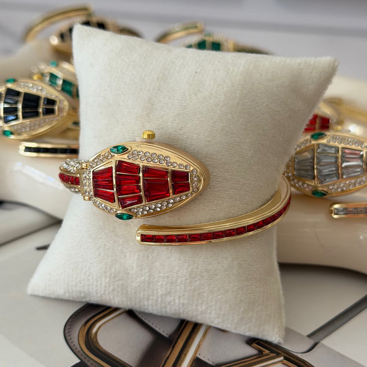 RUBY MIRAGE SERPENTINE WATCH