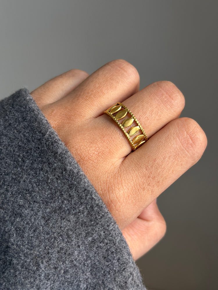 MALDIVES MIST ADJUSTABLE RING