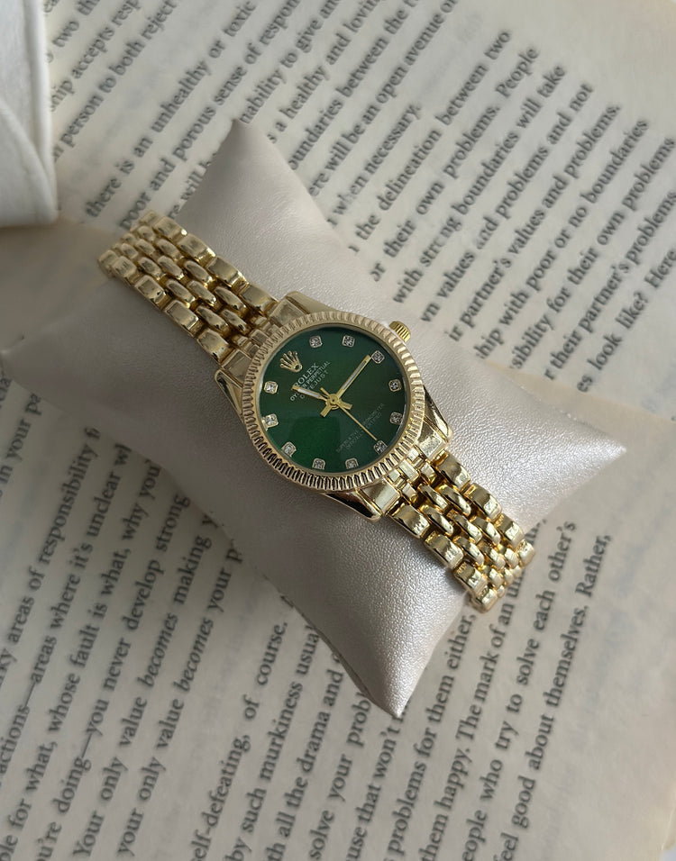 OlIVE LUXE VINTAGE WATCH ( GOLD)