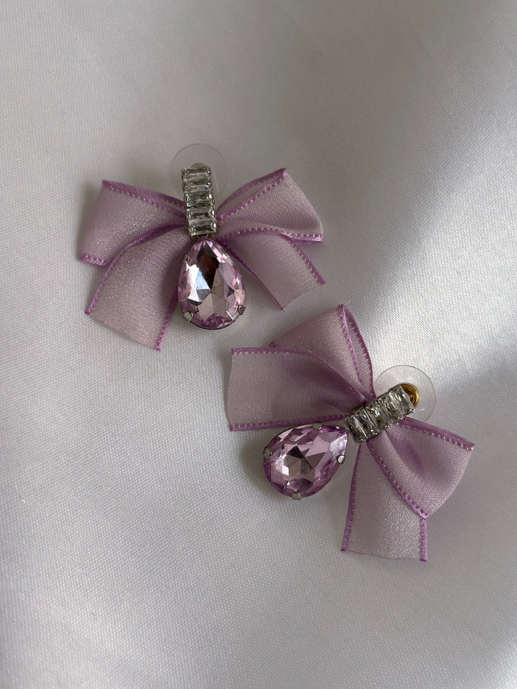 The-Purple-Bow-Earrings