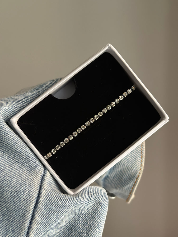 Tennis-Silver-BOLD- Bracelet