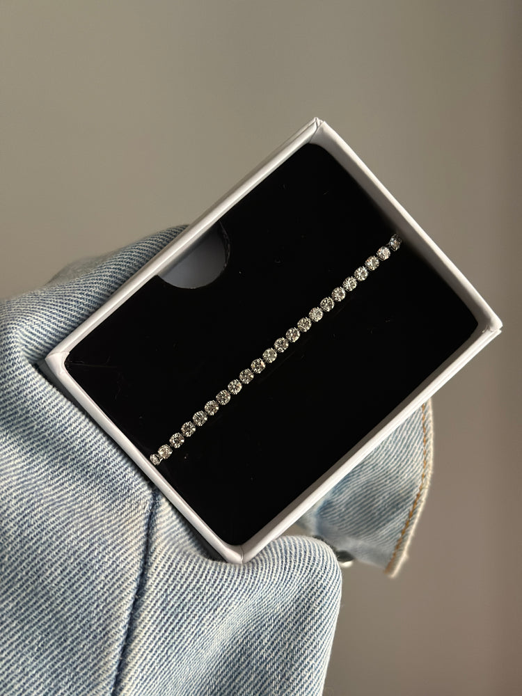 Tennis-Silver-BOLD- Bracelet