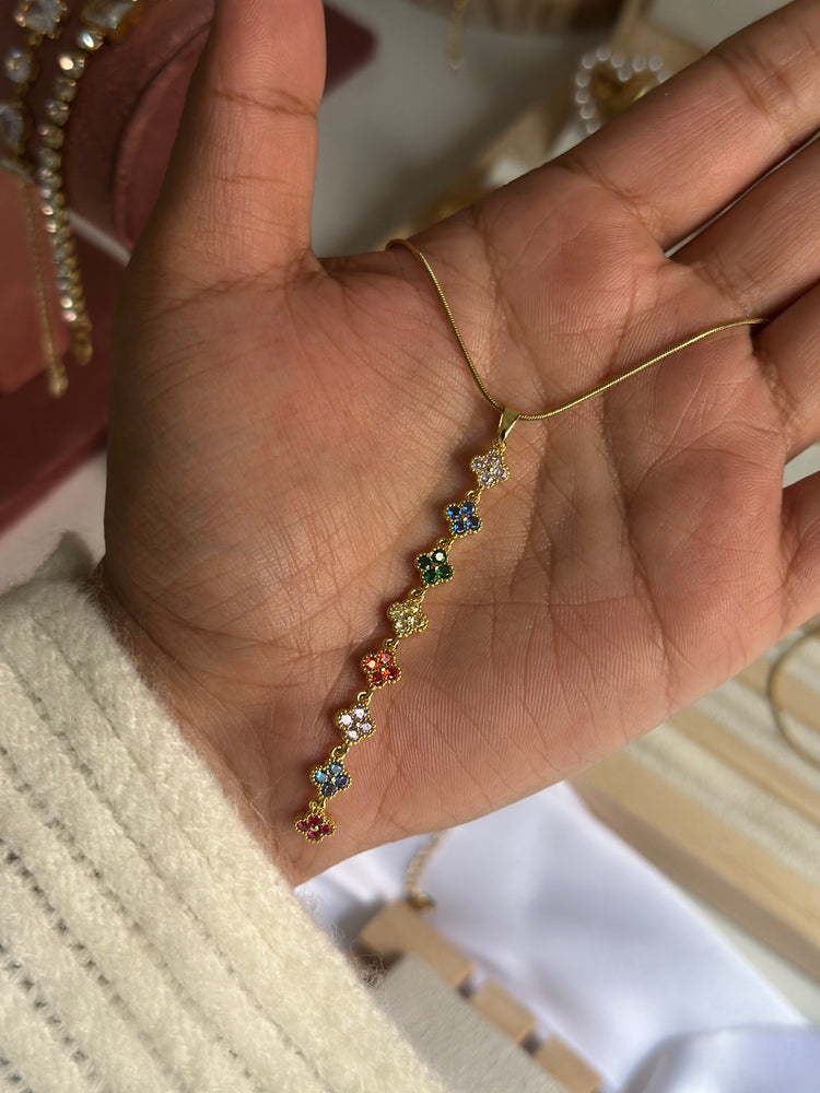 Multi- Clover-Necklace-316L- Stainless-Steel