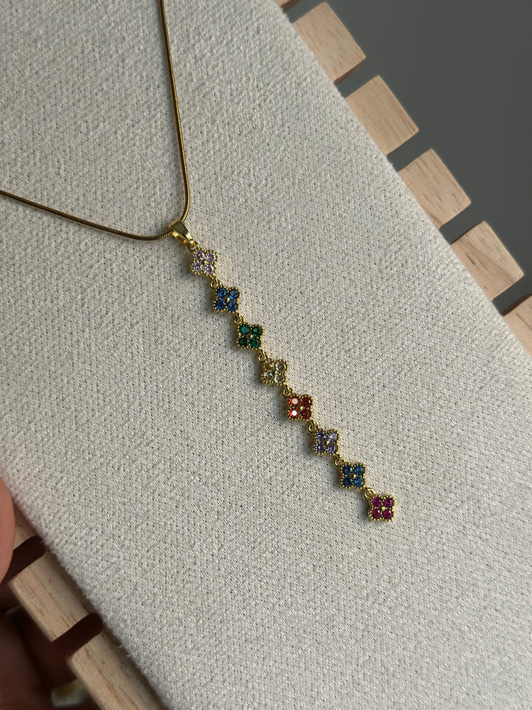 Multi- Clover-Necklace-316L- Stainless-Steel