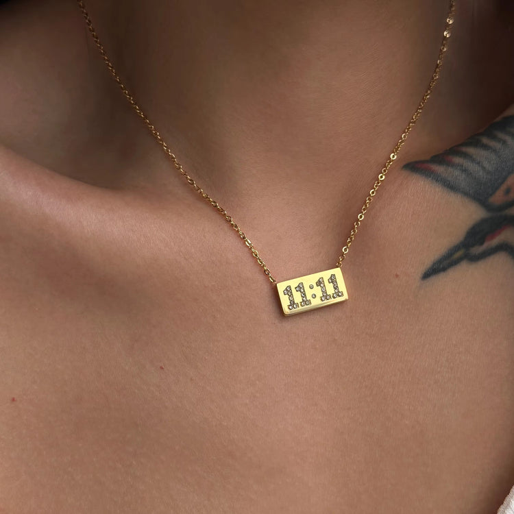 11:11 Necklace ( 316L-Stainless Steel)