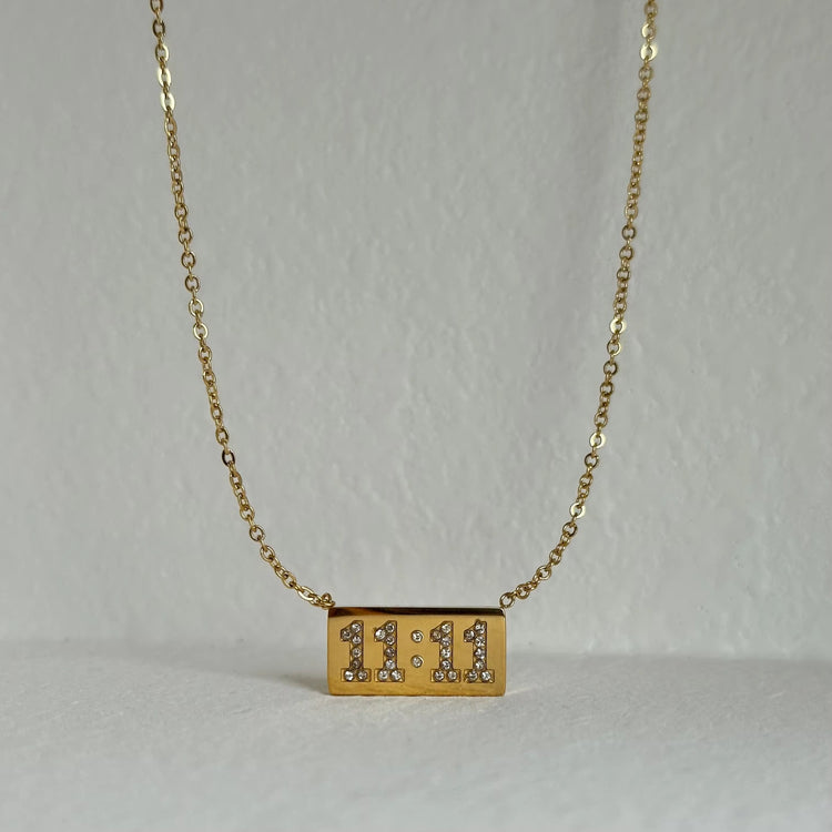 11:11 Necklace ( 316L-Stainless Steel)