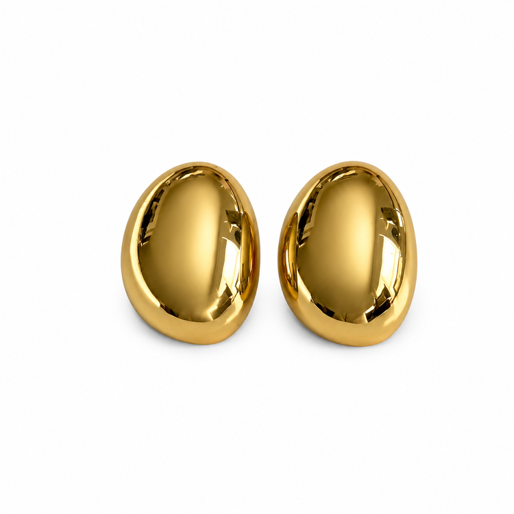 ELARA OVAL STUDS