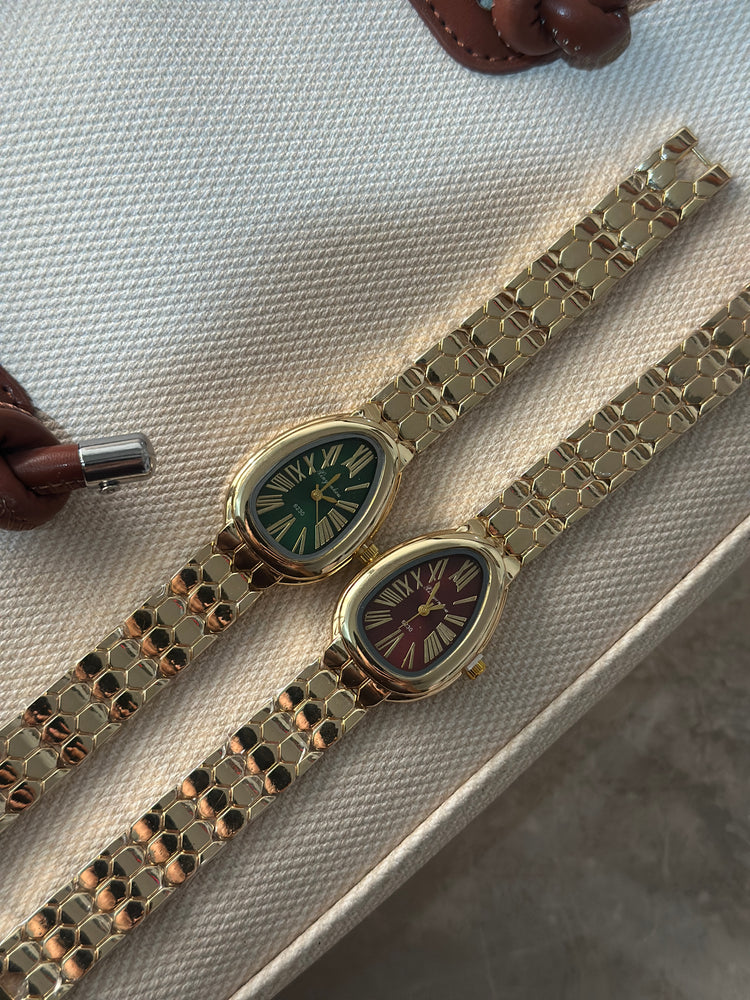 MIRAYA VINTAGE WATCH(RED)