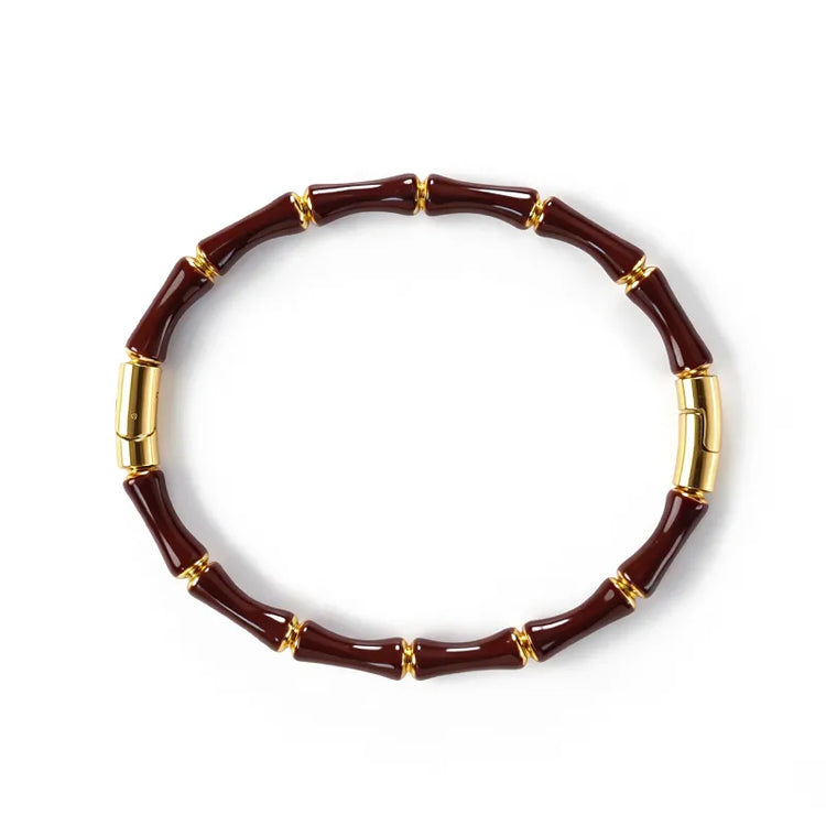 PLUM BAMBOO BRACELET