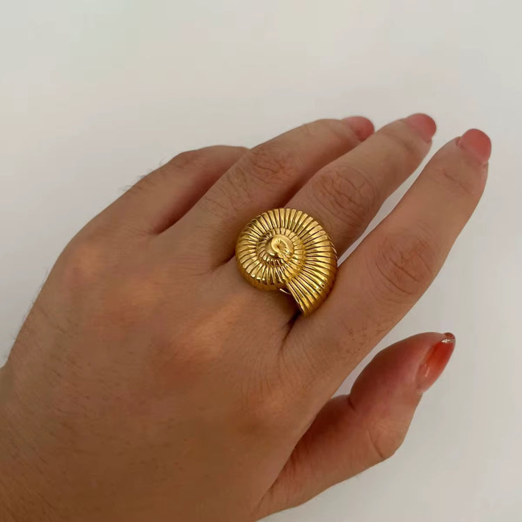 SNAIL-SHELL-ADJUSTABLE-RING