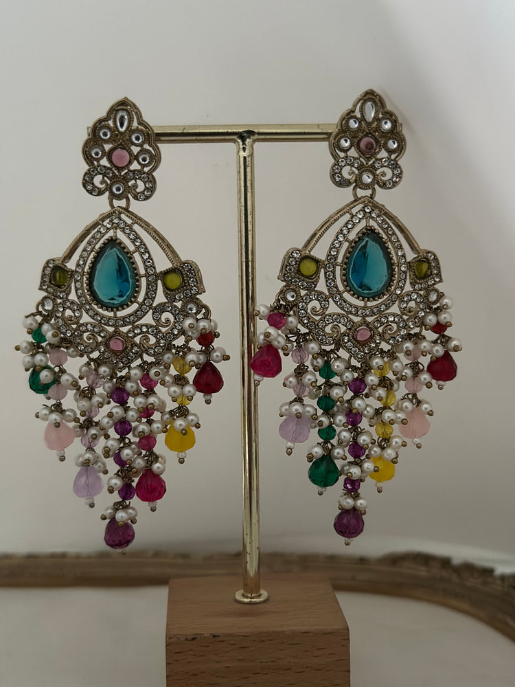 MANISHA-MULTICOLOUR-KUNDAN-EARRINGS
