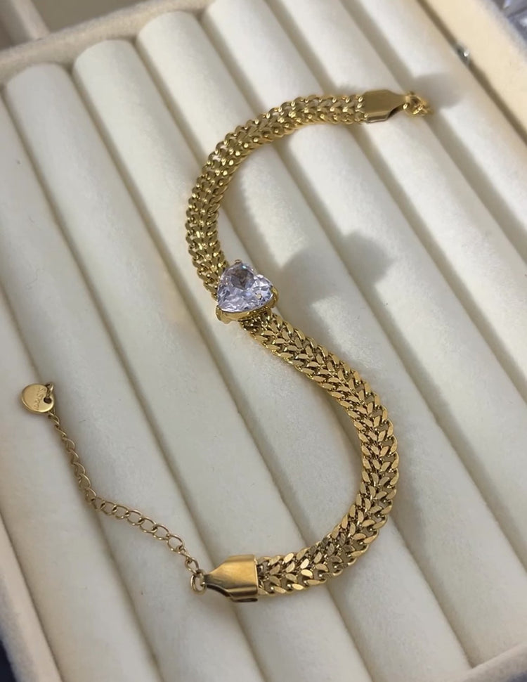 LOVERGIRL CHAIN BRACELET
