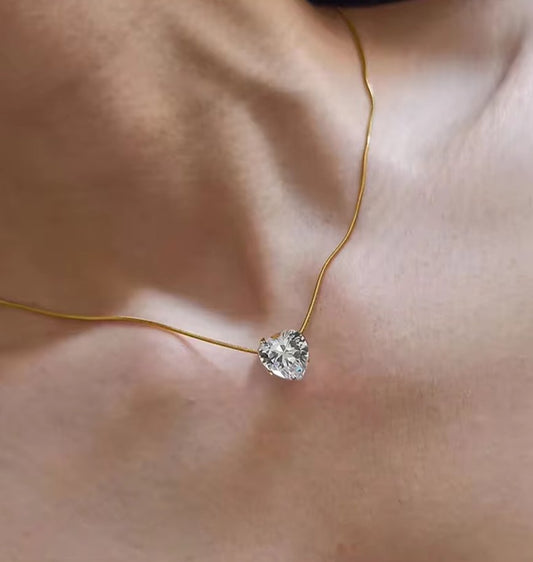 SOLITAIRE NECKLACE