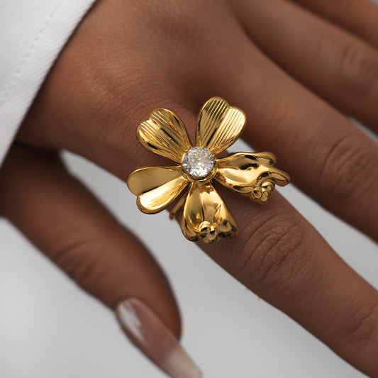 FLORA-ADJUSTABLE-RING