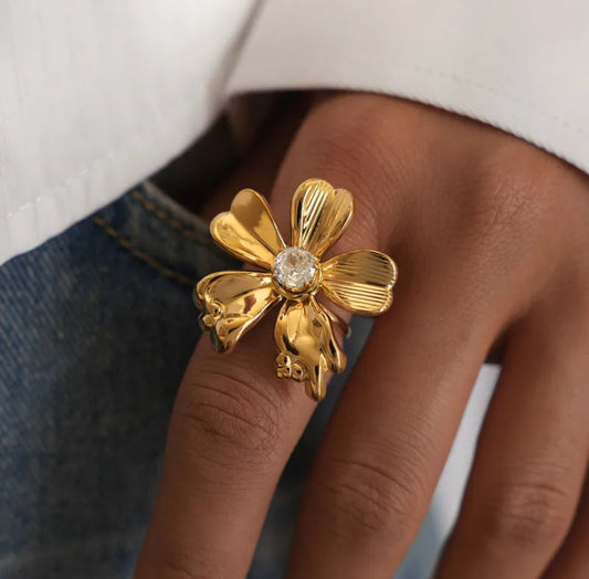 FLORA-ADJUSTABLE-RING