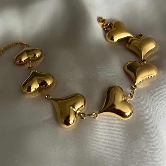 HEART-CHAIN-BRACELET
