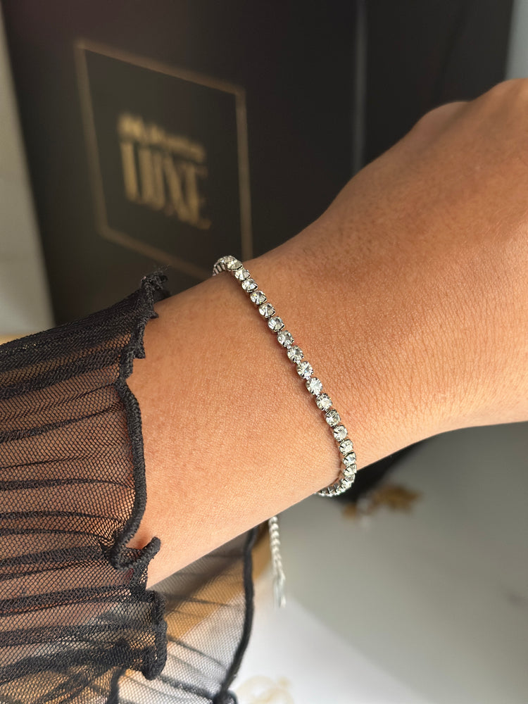 Tennis-Silver-BOLD- Bracelet