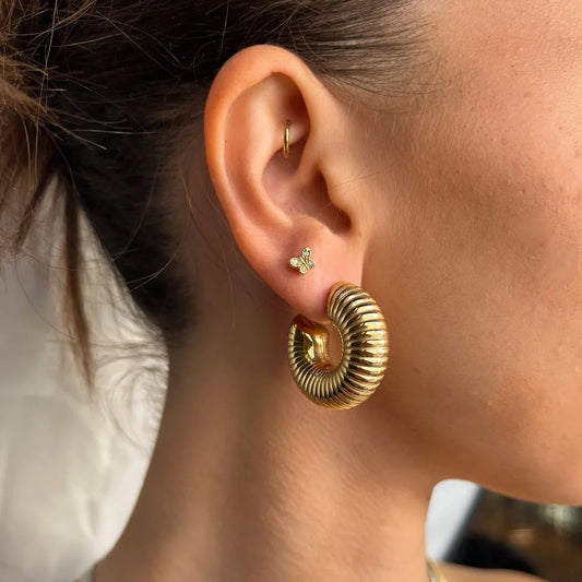 CALIE GOLDEN HOOPS