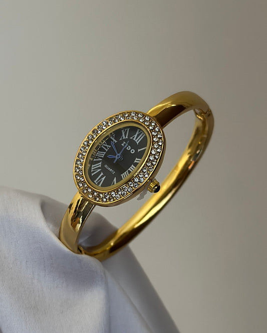 VINTARO CLASSIC WATCH ( BLACK)