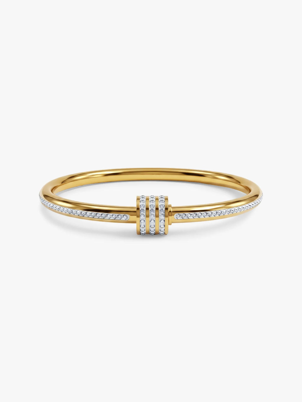 GOLD TONE STUDDED BRACELET