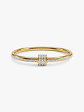 GOLD TONE STUDDED BRACELET