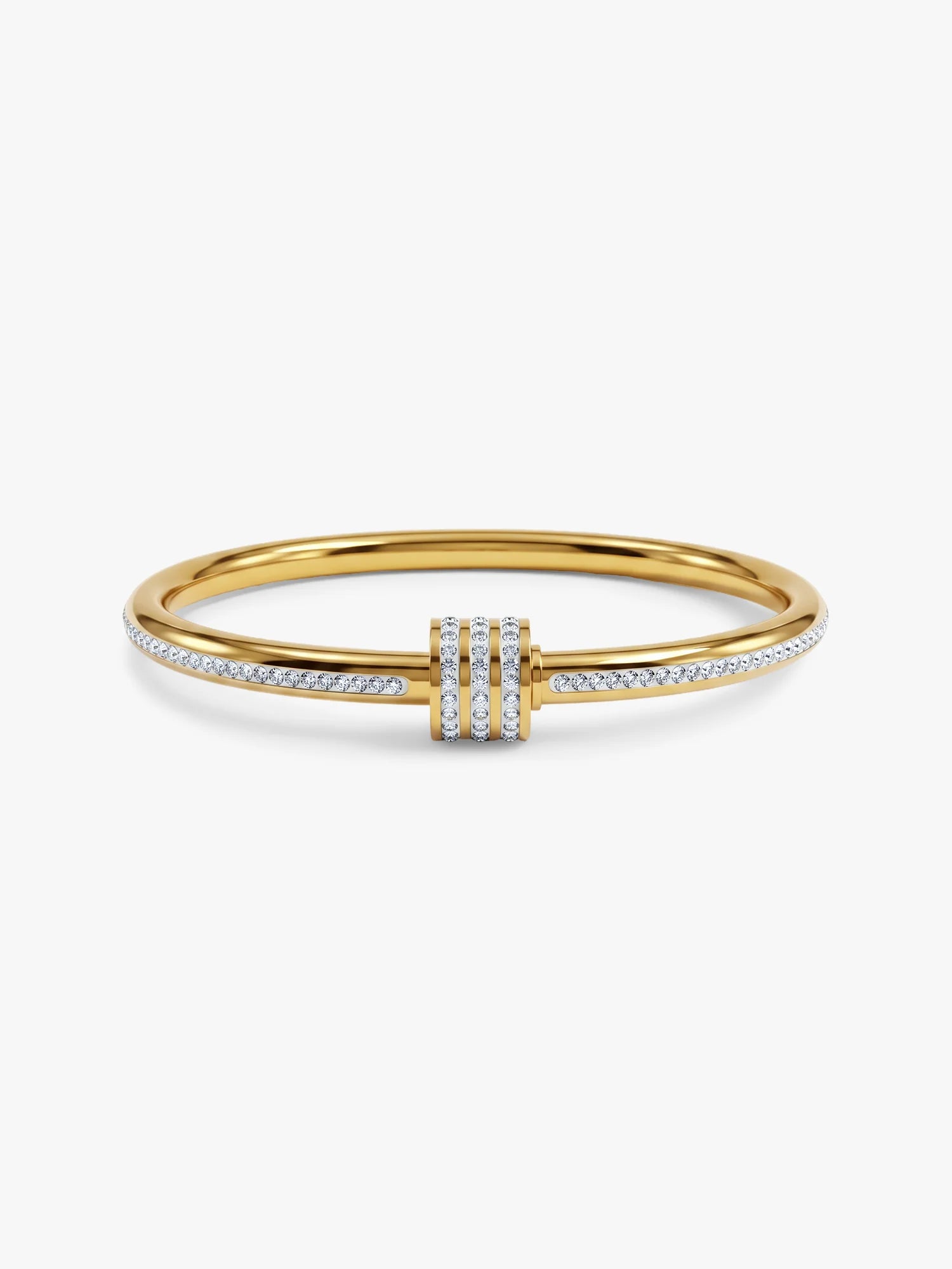 GOLD TONE STUDDED BRACELET
