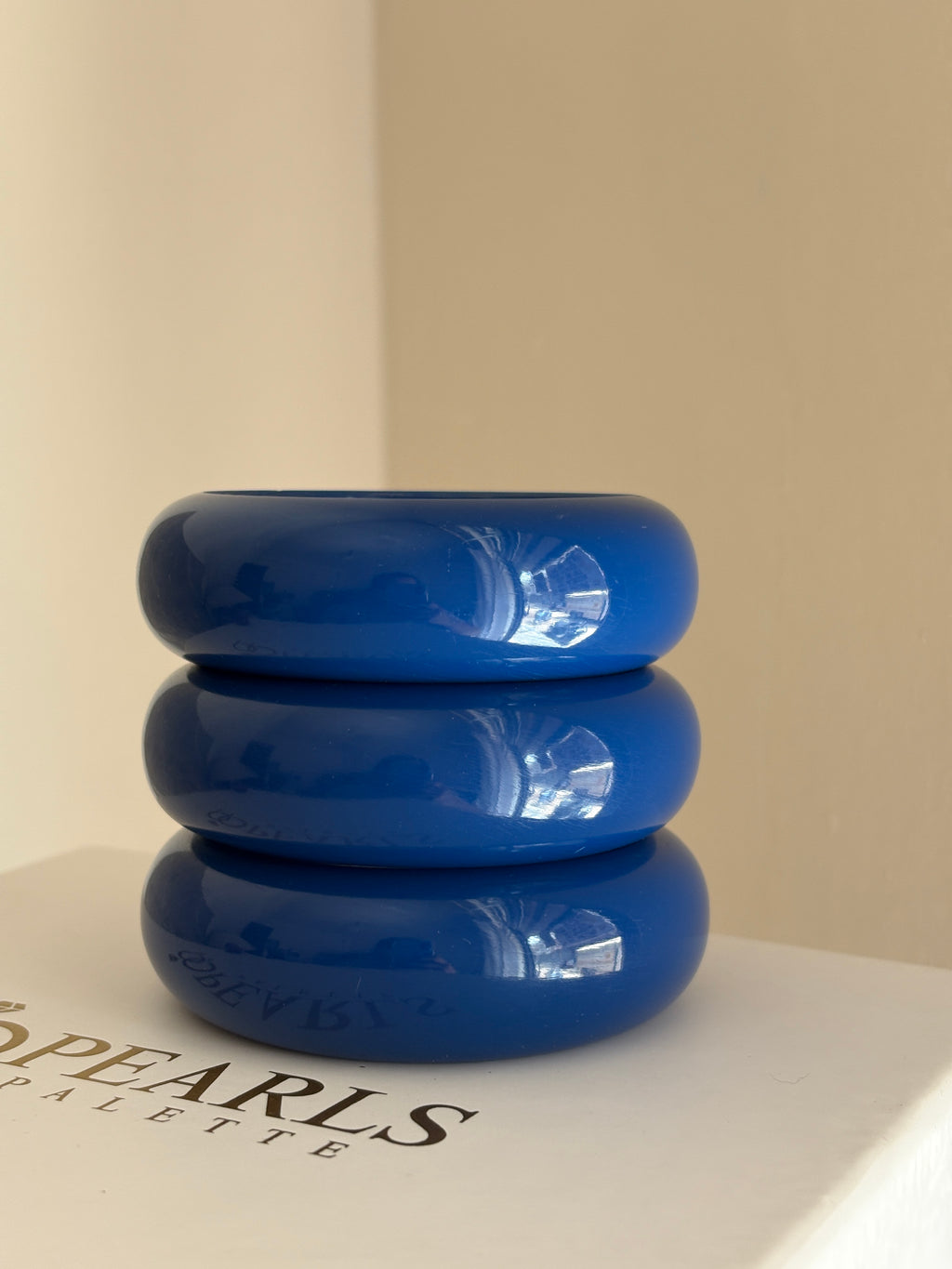 Royal Blue Chunky Bangles