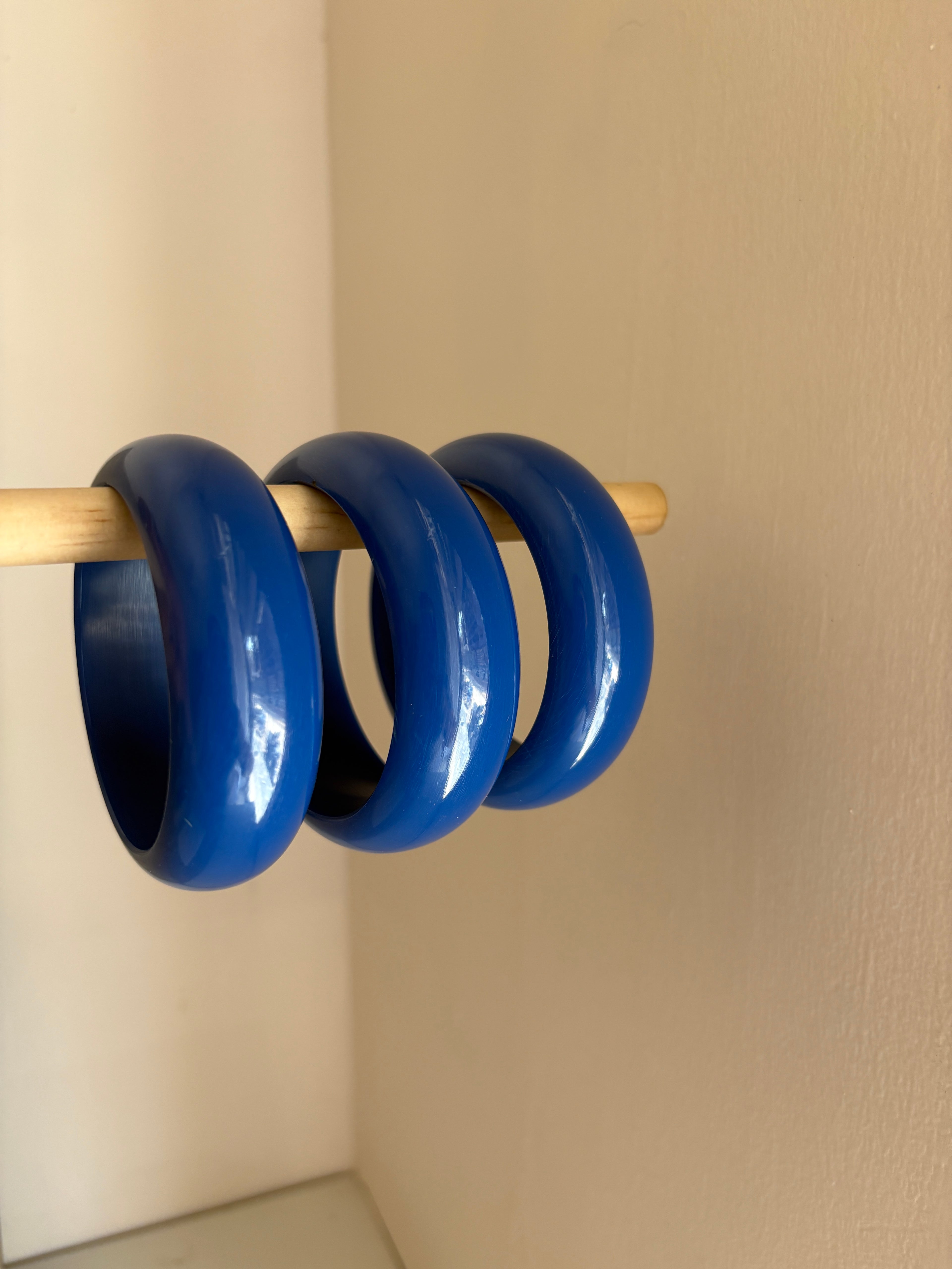 Royal Blue Chunky Bangles