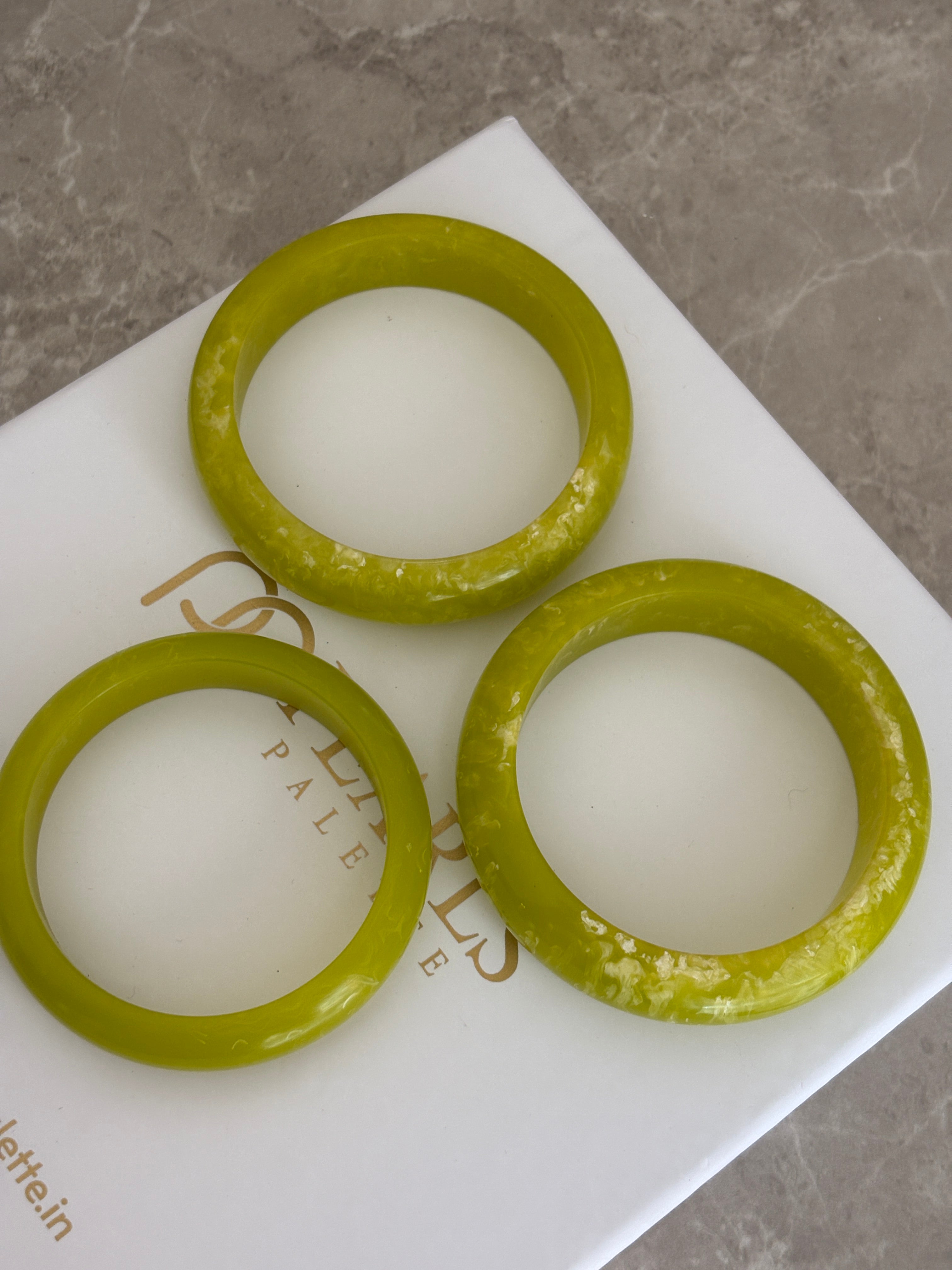 Kiwi Chunky Bangles