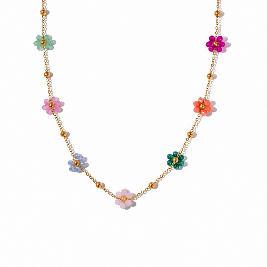 MULTI FLORA NECKLACE