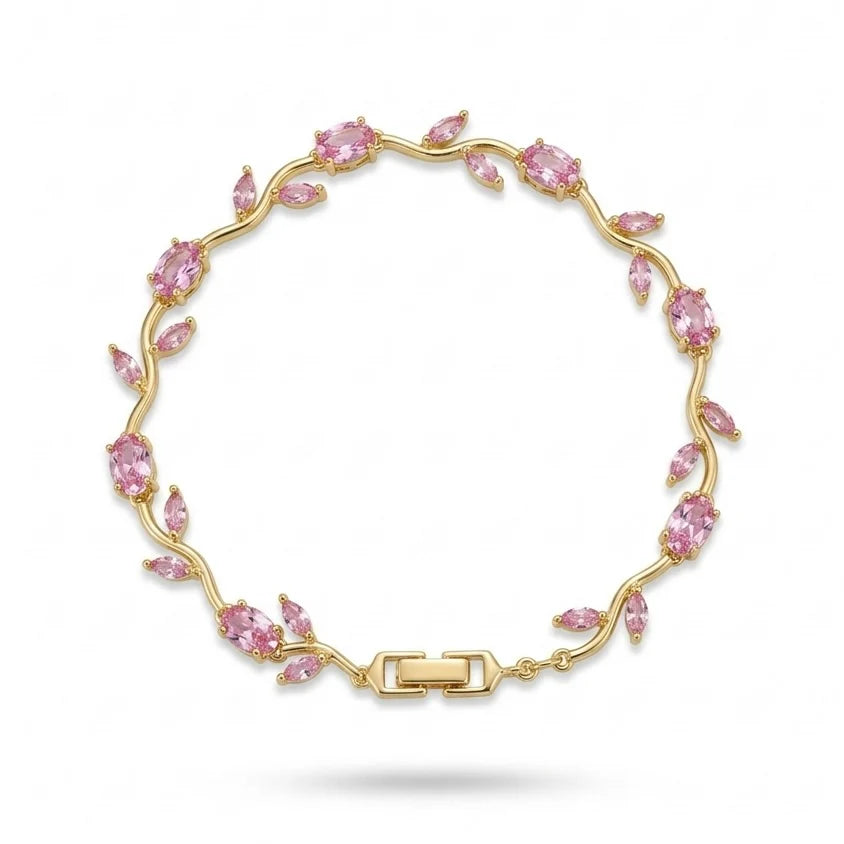 AARNA-VIRAL-TULIP-BRACELET ( PINK)
