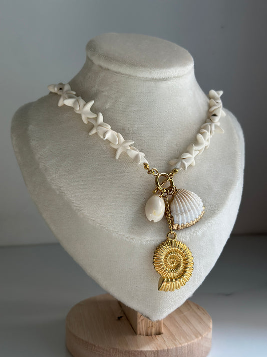 SHELL-BEACH- NECKLACE
