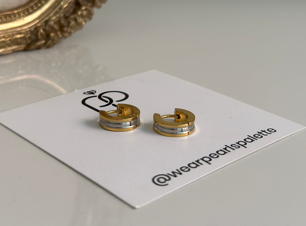 DUAL-TONE-MINI-HOOPS