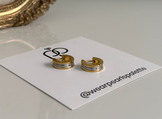 DUAL-TONE-MINI-HOOPS