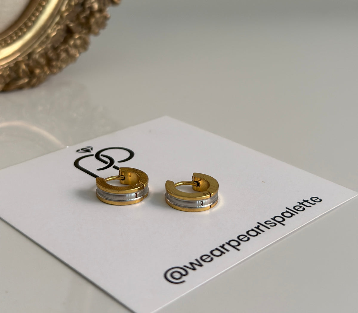 DUAL-TONE-MINI-HOOPS