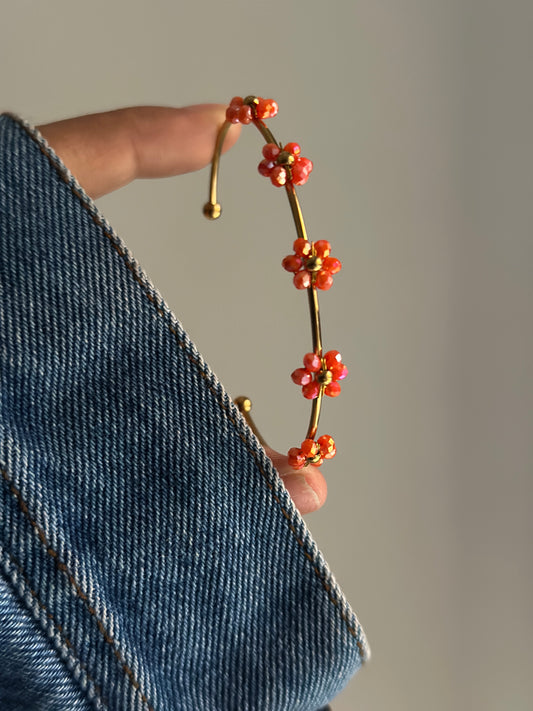 CORAL BLOOM CUFF