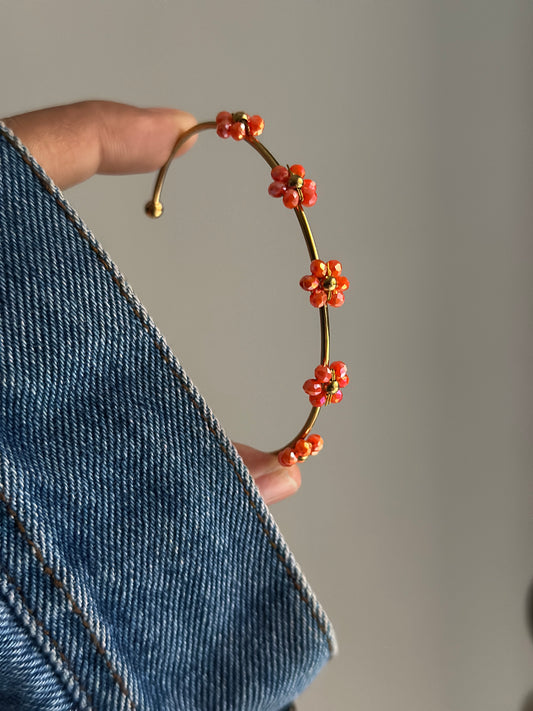 CORAL BLOOM CUFF