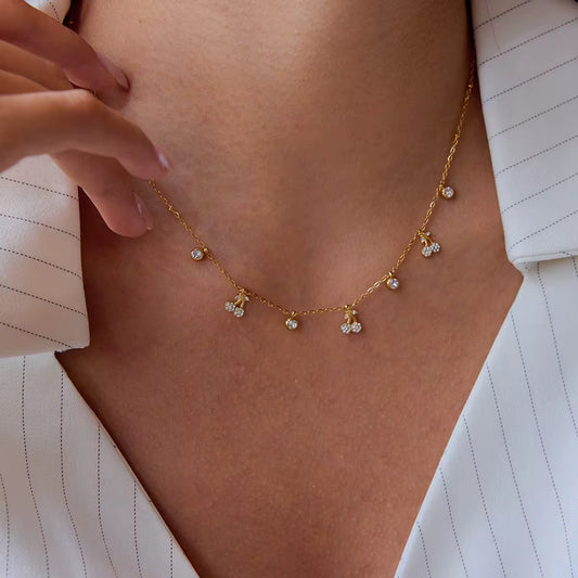 CHERRY-DIAMOND-NECKLACE(BEST-SELLING)