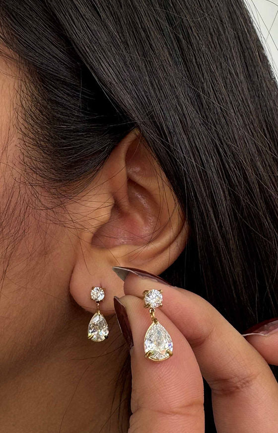 TEAR DROP LUXE EARRINGS