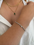 DATE TENNIS BRACELET