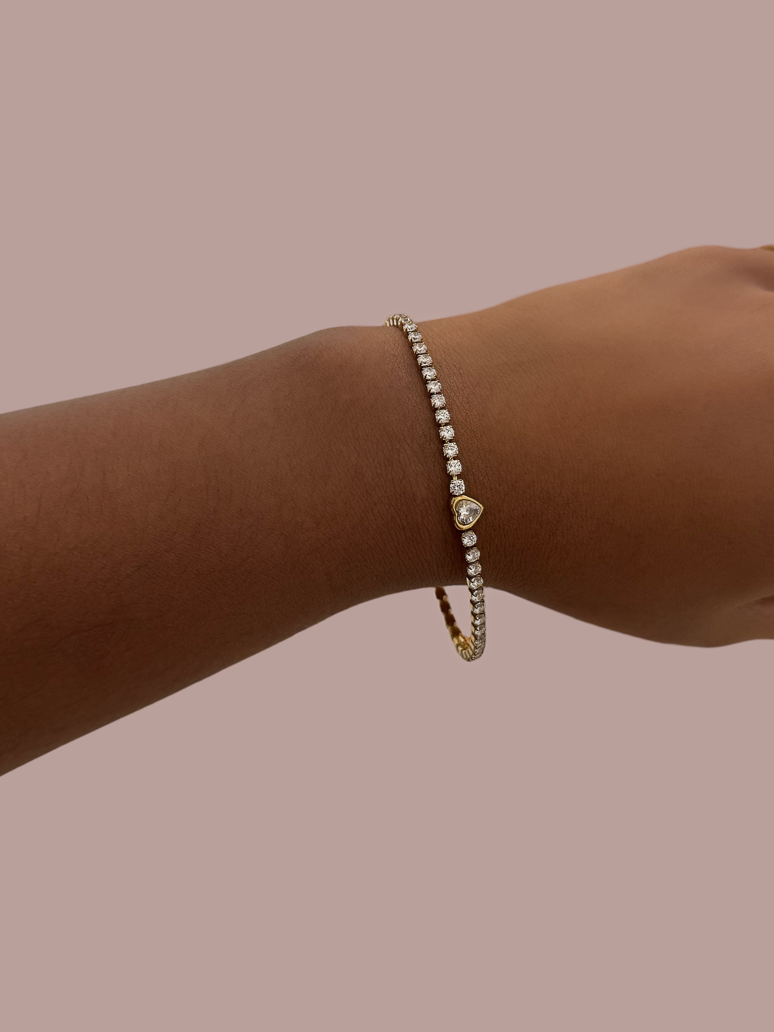 DATE TENNIS BRACELET