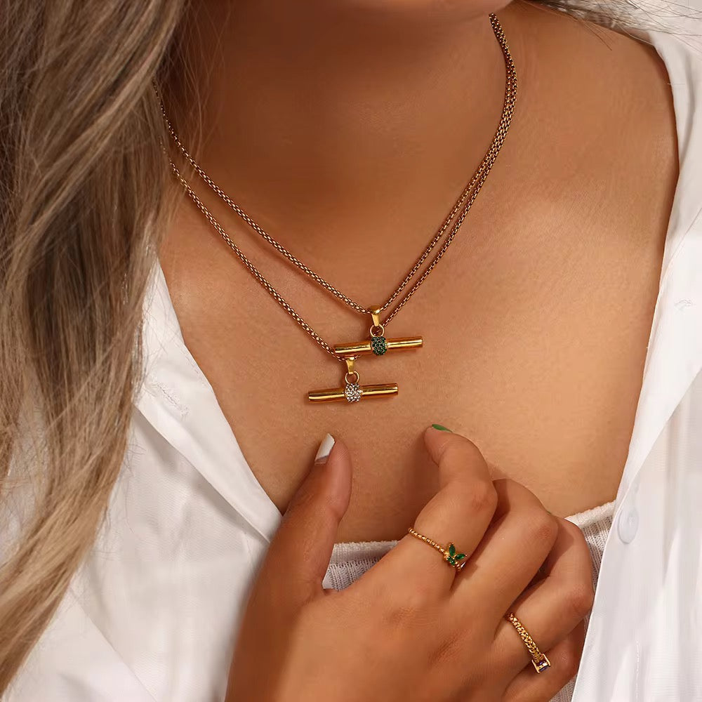 T-BAR NECKLACE