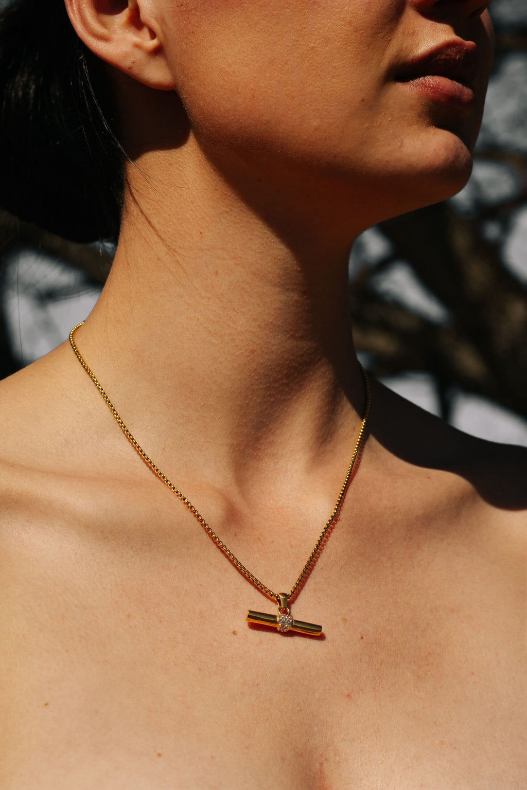 T-BAR NECKLACE
