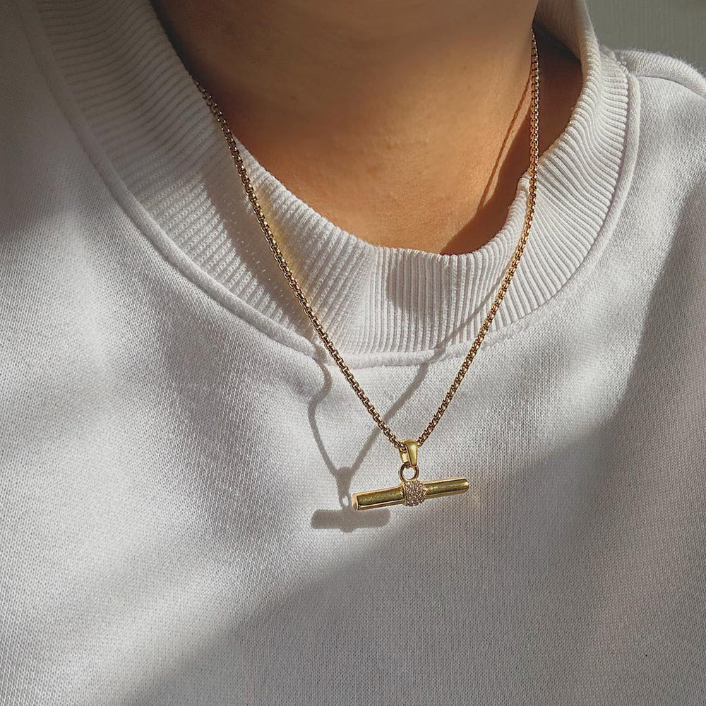 T-BAR NECKLACE