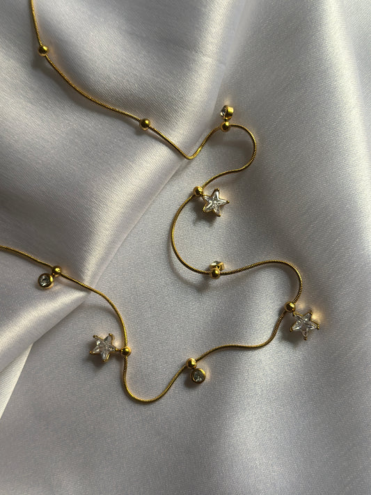STARFALL NECKLACE EARRINGS COMBO