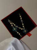 HAZEL NECKLACE &BRACLET COMBO SET