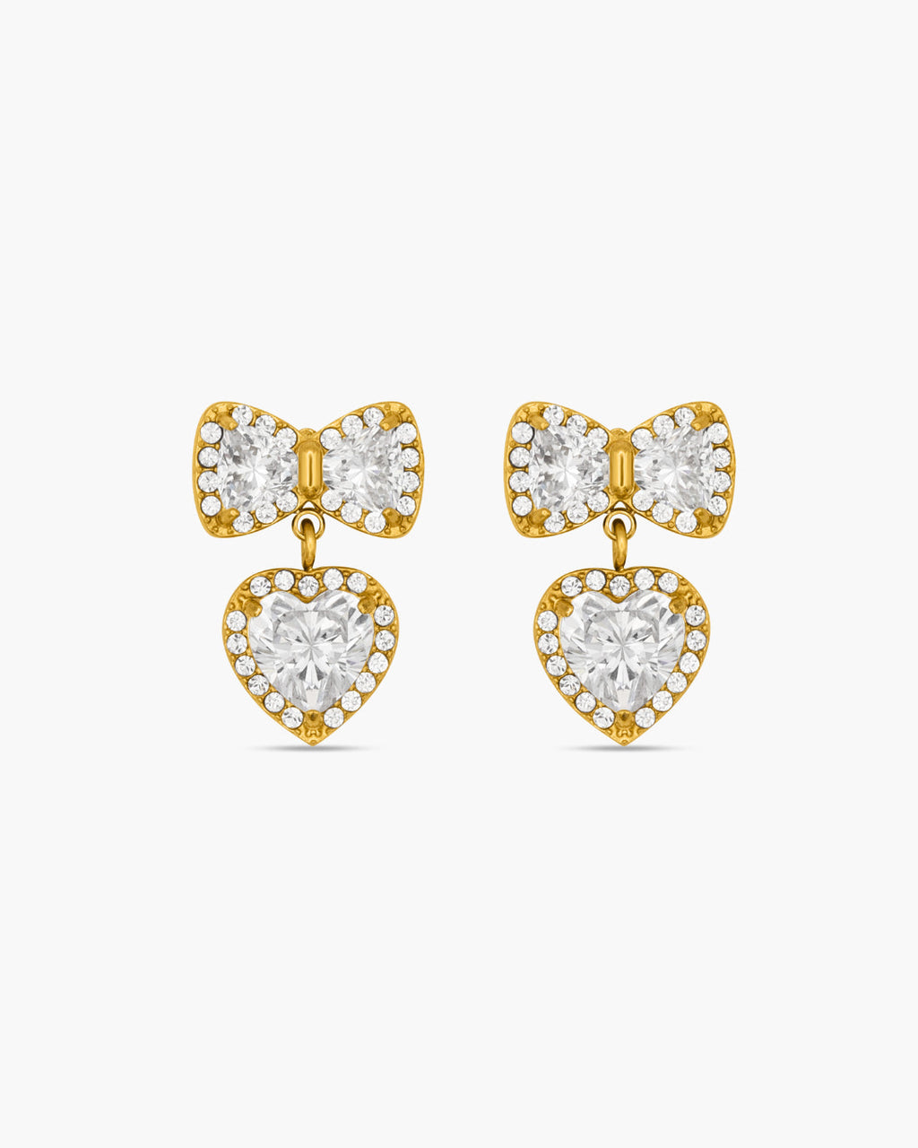 CELINA CRYSTAL BOW EARRINGS